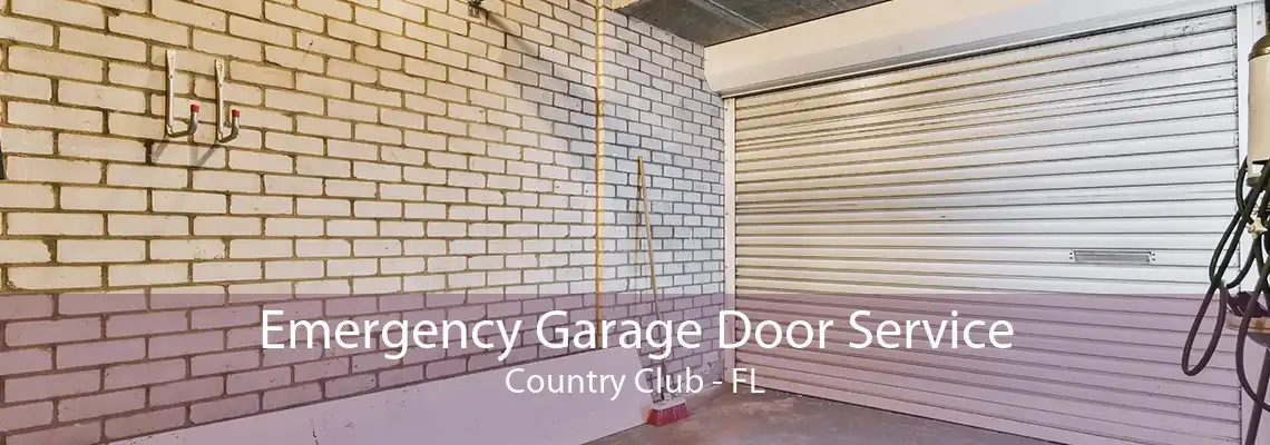 Emergency Garage Door Service Country Club - FL