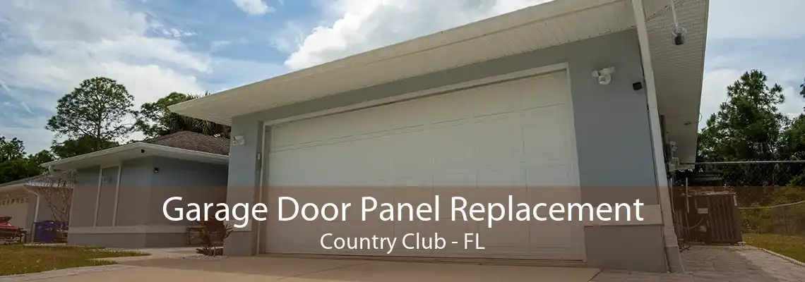 Garage Door Panel Replacement Country Club - FL