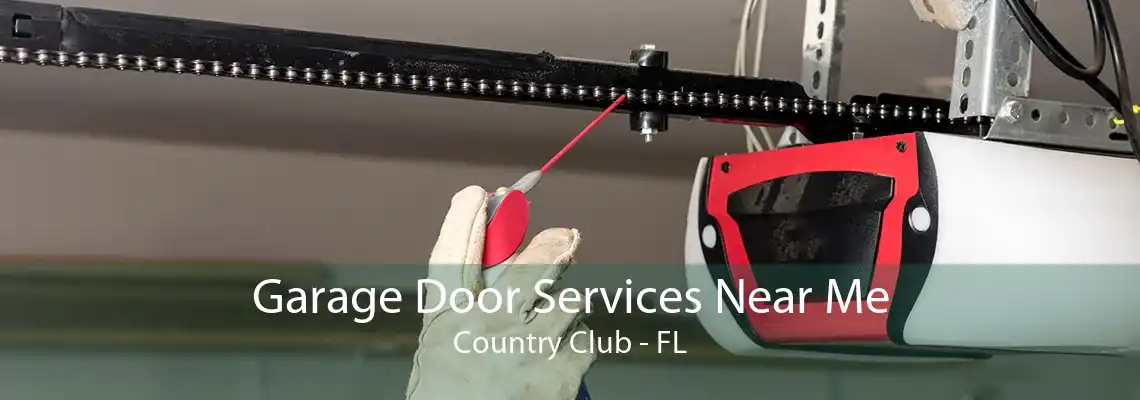 Garage Door Services Near Me Country Club - FL