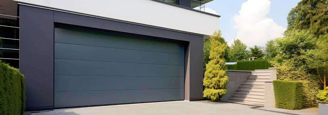 Haas Galvanized Steel Garage Door in Country Club, FL