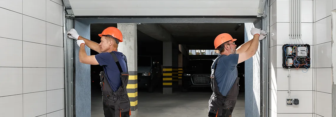 Wooden Garage Door Frame Repair in Country Club, Florida