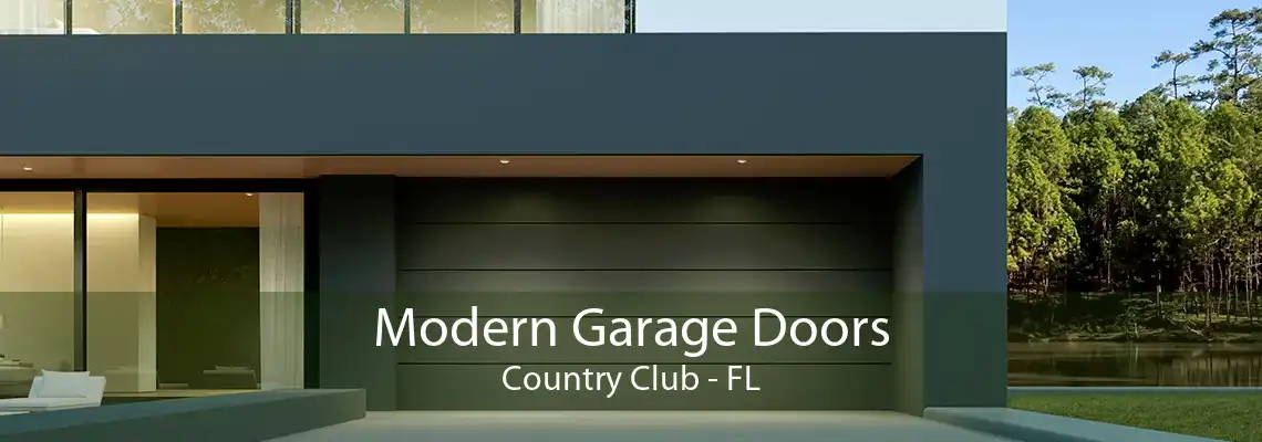 Modern Garage Doors Country Club - FL