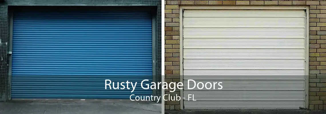 Rusty Garage Doors Country Club - FL