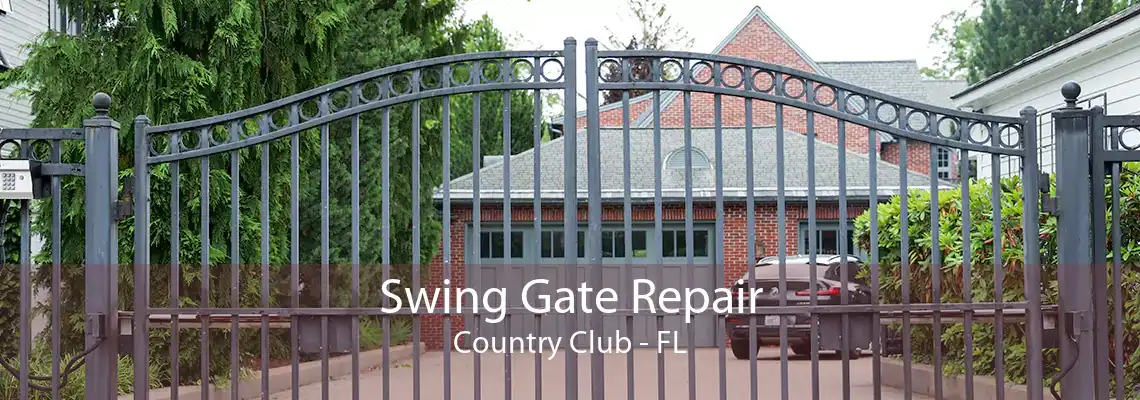 Swing Gate Repair Country Club - FL